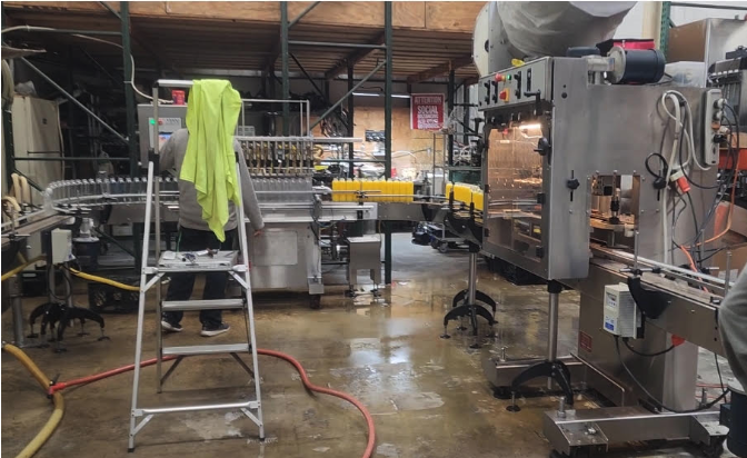 Preowned Bottling Line for Juices